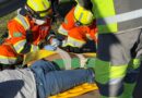 Motociclista tem fratura após acidente na SP-75
