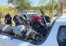 Motos são encontradas em mata no Moryiama