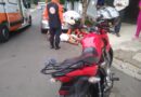 Motociclista fica ferido no Jardim Hubert