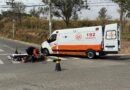 Motociclista fica ferido em acidente na Lix da Cunha