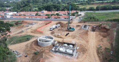 Saae segue com obras na estação de tratamento no Tombadouro