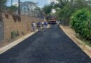 Rua do Recreio Campestre recebe asfalto
