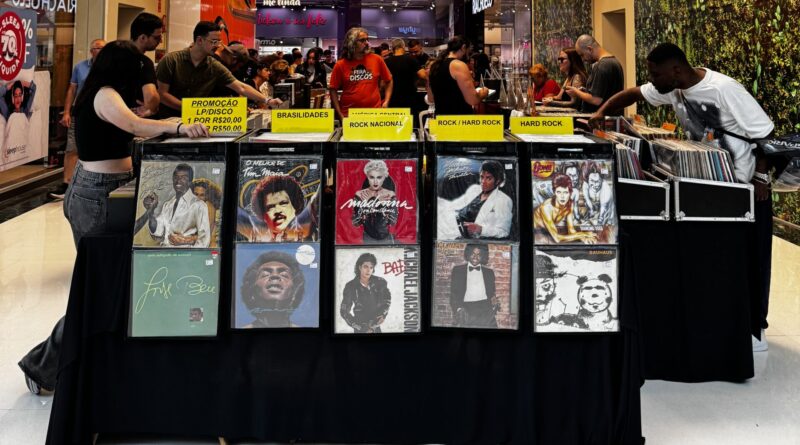 Polo Shopping recebe Feira de Discos