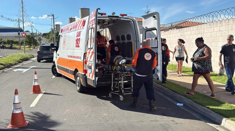 Ciclista fica gravemente ferido em acidente no Campo Bonito