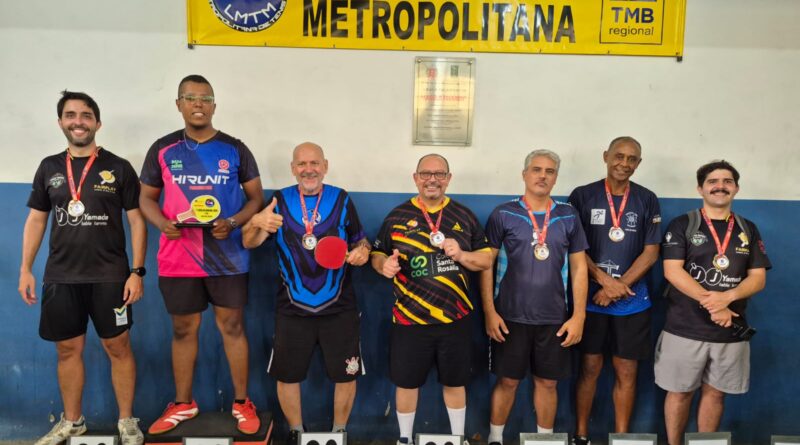 Equipe de tênis de mesa de Indaiatuba conquista bons resultados na Liga Metropolitana