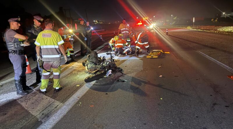 Motociclista morre em acidente na SP-75