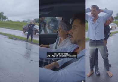 Guarda de Indaiatuba age em gravação de cena de assalto de ator da Globo