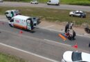 Grávida fica ferida em acidente no SP-75