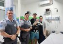 Policiamento Rodoviário presta apoio a família com bebê em crise respiratória