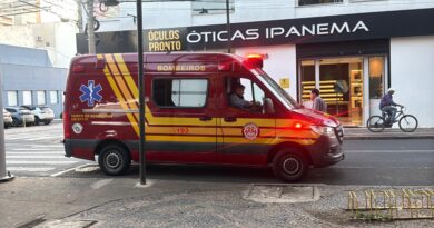 Homem é esfaqueado na “Praça dos Bancos”