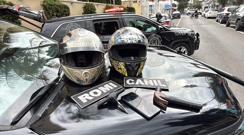 Dois são presos por furtos em Indaiatuba