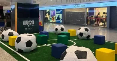 Viracopos está com lounge temático da Copa do Mundo
