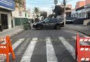 Rua é interditada em frente à Delegacia Central de Indaiatuba