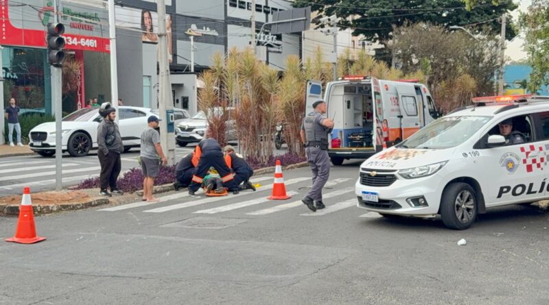 Acidente envolvendo três motocicletas deixa três feridos na Itororó