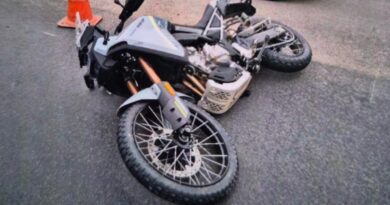 Motociclista fica gravemente ferido após acidente na SP-75