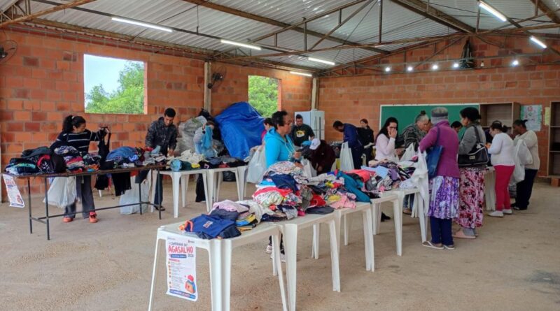 Funssol divulga pontos de distribuição de roupas e agasalhos